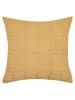 STOF France Kissen "Sirius" in Senf - (L)40 x (B)40 cm