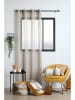 STOF France Ringgordijn "Sirius" beige - (L)260 x (B)140 cm