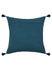 STOF France Kussen "Uniola" petrol/meerkleurig - (L)50 x (B)50 cm