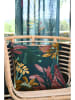 STOF France Kussen "Uniola" petrol/meerkleurig - (L)50 x (B)50 cm