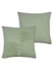 STOF France Kussen "Zira" groen - (L)45 x (B)45 cm