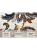 Hanse Home Laagpolig tapijt "Caracci Luxor" crème/blauw/lichtbruin
