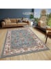 Hanse Home Kurzflor-Teppich "Reni Luxor" in Hellblau/ Hellbraun