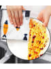 Joybos 10-delige set: vaatdoeken zwart/wit - (L)30 x (B)30 cm