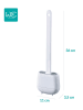 Joybos Toiletborstelhouder wit - (B)11 x (H)36 x (D)3,5 cm