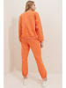 Trend Alacati 2-delige outfit "Trend Alaçat Stili" oranje