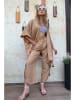 Trend Alacati 2tlg. Outfit "Trend Alaçat Stili" in Beige