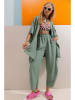 Trend Alaçatı Stili 2-delige outfit groen