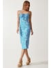 Happiness Istanbul Kleid in Hellblau