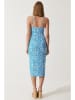 Happiness Istanbul Kleid in Hellblau