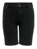 ONLY Carmakoma Jeans-Bermudas "Mily" in Schwarz