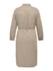 ONLY Carmakoma Kleid "Caro" in Taupe