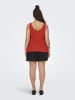 ONLY Carmakoma Gebreide top "Sunny" roodbruin