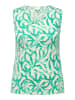 ONLY Carmakoma Top "Greta" groen/crème