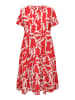 ONLY Carmakoma Jurk "Nova" rood/wit