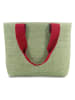 Remember Strandtasche in Grün - (B)48 x (H)32 x (T)14,5 cm