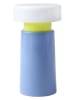Remember LED-Tischleuchte "Victoria" in Hellblau - (H)17,5 x Ø 9,5 cm