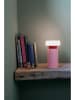 Remember LED-Tischleuchte "Victoria" in Rosa - (H)17,5 x Ø 9,5 cm