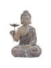 G. Wurm Figurka dekoracyjna "Buddha" w kolorze jasnobrązowym - 35 x 24 x 48 cm