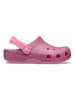 Crocs Chodaki "Classic Glitter" w kolorze różowym