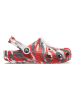 Crocs Crocs "Classic Marbled" wit/rood/zwart
