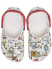 Crocs Chodaki "Peanuts" w kolorze białym ze wzorem