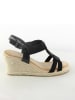 Belucci Sleehaksandalen zwart