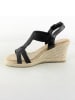 Belucci Sleehaksandalen zwart