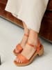 Bellucci Haksandalen oranje
