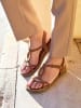 Bellucci Sandalen in Hellbraun