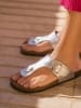 Bellucci Teenslippers zilverkleurig