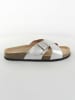 Bellucci Slippers zilverkleurig