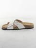 Bellucci Slippers zilverkleurig