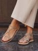 Bellucci Sandalen goudkleurig