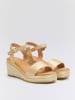 Bellucci Sleehaksandalen goudkleurig