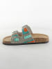 Belucci Slippers zilverkleurig