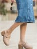 Belucci Clogs in Beige
