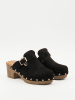 Belucci Clogs in Schwarz