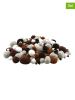 BLS 300-delige set: pompons "Aardse tinten" meerkleurig