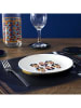 every ware 6-delige set: dessertborden wit/meerkleurig - Ø 19 cm (verrassingproduct)