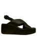 Högl Leren sleehaksandalen zwart
