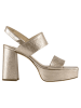 Högl Leren haksandalen "Cindy" bronskleurig