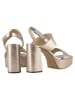 Högl Leren haksandalen "Cindy" bronskleurig