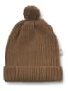 Wheat Beanie "Alphie" bruin