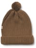 Wheat Beanie "Alphie" bruin