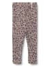 Wheat Woll-Leggings in Beige/ Lila