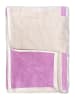 Le Comptoir de la Plage Strandtuch ''Summertime'' in Creme/ Pink - (L)170 x (B)90 cm