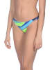 Arena Bikini-Hose in Grün/ Blau