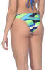 Arena Bikini-Hose in Grün/ Blau