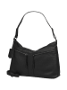 Burkely Leder-Schultertasche in Schwarz - (B)32 x (H)32 x (T)12 cm